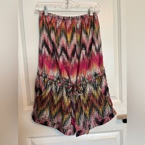 NWT Veronica M strapless romper Med